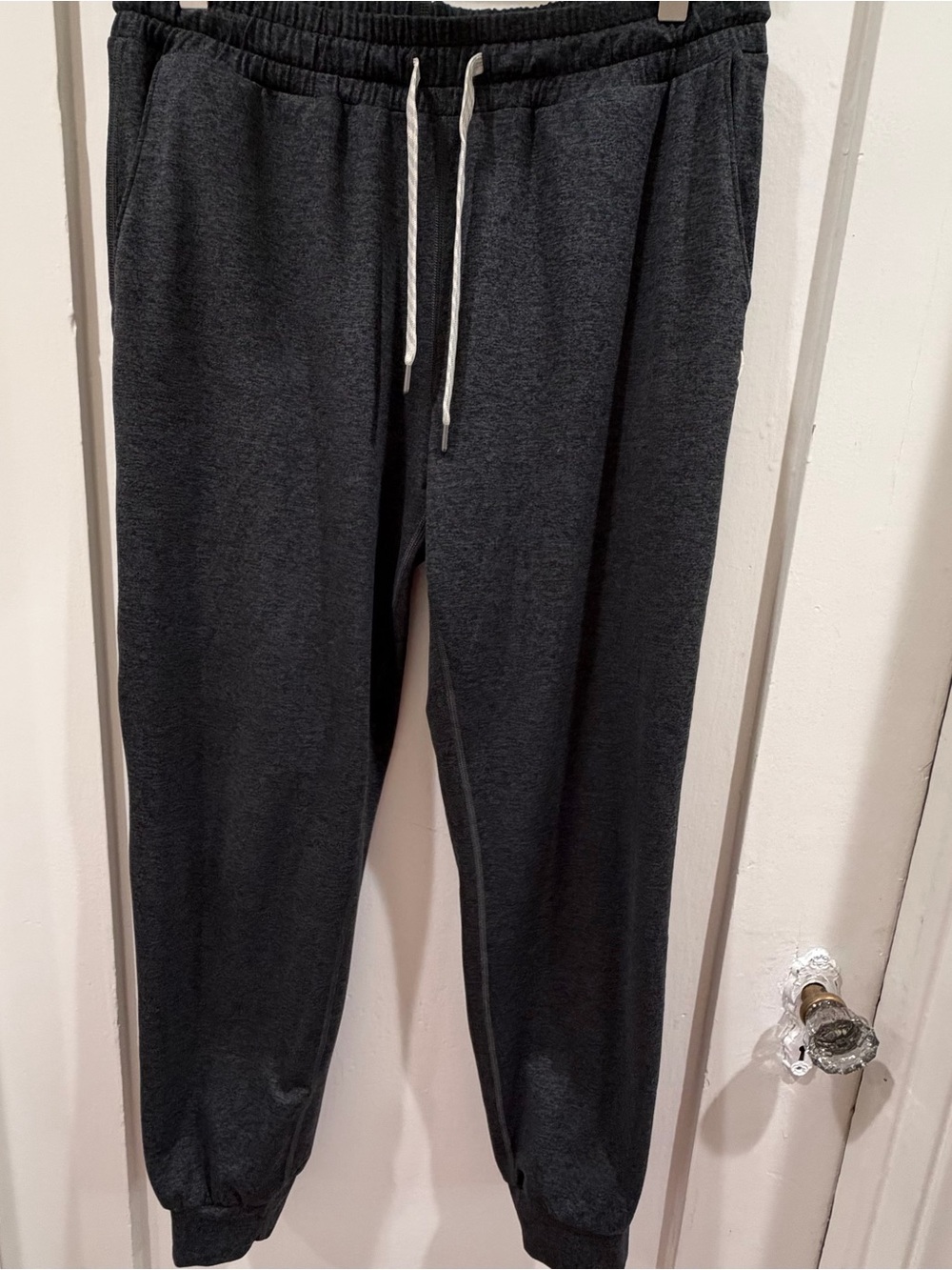 Vuori Dark Charcoal Drawstring Joggers